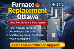 furnace replacement ottawa high efficiency furnace installation for cold climate homes